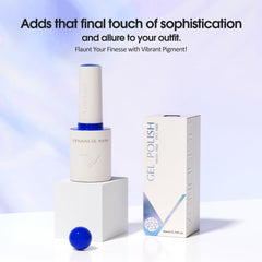 VENALISA gel polish bottle with cap and swatch for long-lasting color.