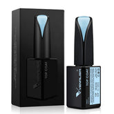 Venalisa tempered top coat bottle close-up showcasing a glassy finish.