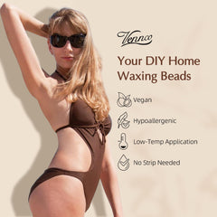 Vennco full-body waxing setup shows easy process at home.