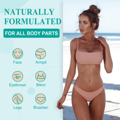 VENNCO bikini wax beads for at-home salon-quality bikini line waxing