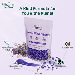 Vennco skin stays smooth after waxing with gentle lavender formula
