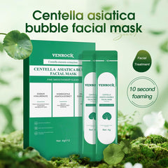 VENROCK centella asiatica and hyaluronic acid close up highlighting soothing, hydrating formula.