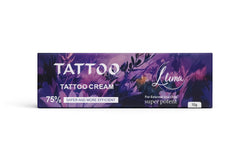 Packaging box of Venus Cosmetics Luna Tattoo Cream for home use.