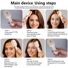 Verfubo Laser Therapy Hair Growth Comb packaging and presentation