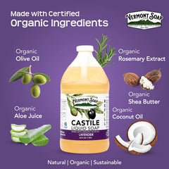 Vermont Soap shampoo for oily hair cleanses effectively.
