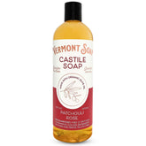 Vermont Soap Patchouli Rose bottle for gentle skin cleansing