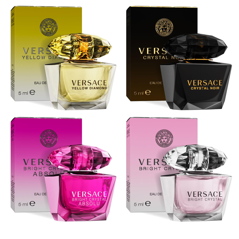 Versace Bright Crystal Absolu mini bottle—great for travel or gifting