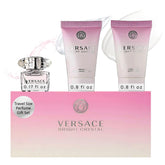 Versace Bright Crystal EDT splash 5ml bottle, portable fragrance for daily carry