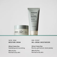 Ingredients feature: green tea extract and aloe in Versed Dew Point