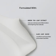 Texture closeup of Versed Dew Point gel moisturizer showing lightweight formula