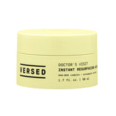 Versed Doctor's Visit mask bottle closeup highlights brightening potential