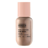 Versed Mood Lighting Glow Drops bronzed bottle highlights radiant complexion with light-reflecting pigments.