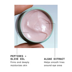 Versed Zero-G jar close-up showing creamy texture and mica glow for a soft-focus finish.