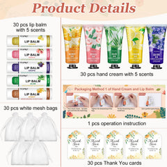 VESPRO lip balm bulk set with multiple flavors, ideal for wedding favors