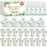 VESPRO 50-pack hand cream display highlighting moisturizing care for guests