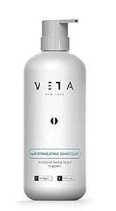 Veta Hair Stimulating Conditioner bottle on shelf promoting renewed hair vitality.