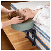 Veuverig massage headrest under-mattress base for stable home support.