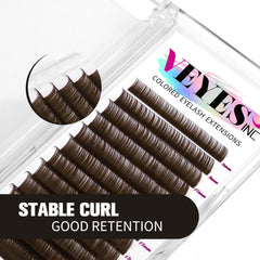 VEYES INC handmade faux silk lashes provide soft, lasting curl