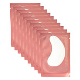 VEYES INC pink hydrogel eye patch for lash extensions keeps skin hydrated