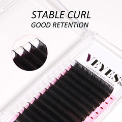 VEYES INC lashes have no glue residue at the root for neat, kink-free strips.