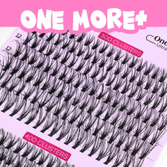 VEYESBEAUTY 40D clusters offer dramatic volume with lightweight feel.