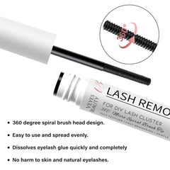 VEYESBEAUTY eyelash remover brush design for precise application
