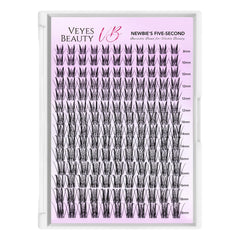 VEYESBEAUTY five-second lashes for beginners enable quick lash enhancement.
