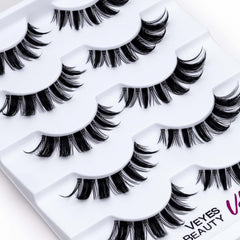 VEYESBEAUTY lightweight lashes offering comfortable wear