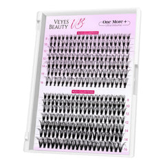 VEYESBEAUTY UltraVolume 30D clusters tray for customizable lash fullness.