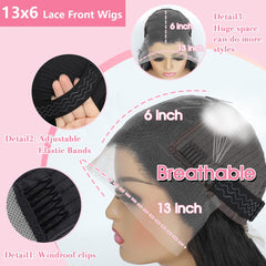 VFFTI HD transparent lace 13x6 blends seamlessly with skin