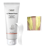 VGO Painless Bikini Gel packaging highlights fragrance-free formula for sensitive skin.