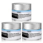 VGO snail mucin moisturizer bottle pack-shot highlighting 92% mucin for deep hydration.