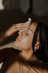 VH METHOD PEEL after-use glow on skin suggesting refreshed, hydrated appearance