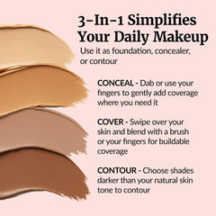 Vibriance Complexion Sticks contour-definition adds gentle shading and dimension.