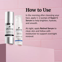 Vibrience Dynamic Duo kit displayed together for daily skincare routine