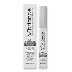 Vibriance Hydrating Lip Volumizer bottle pours for instant hydration