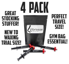 Vibrissae injection applicators with prefilled wax simplify at-home waxing.
