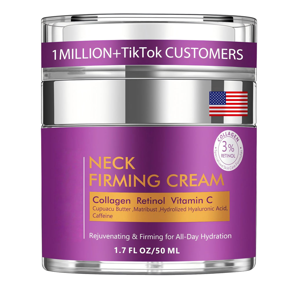 VicGFHS neck cream tightening for firmer neck and smoother décolleté.