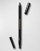 Victoria Beckham Satin Kajal Navy Noir eyeliner swatch for bold definition.