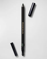 Victoria Beckham Satin Kajal Olive Shade delivers bold definition for a vivid eye look