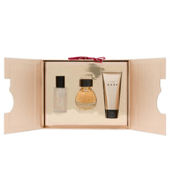 Victoria's Secret Bare shimmer mist highlights radiant skin with a soft glow.