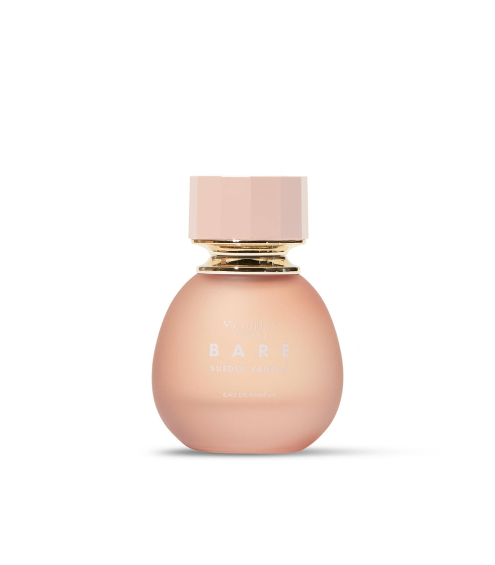 Victoria's Secret Bare Sueded Vanilla EDP bottle with warm vanilla and sandalwood aroma