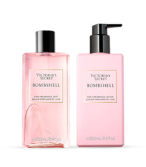 Victoria's Secret Bombshell fragrance bottle for day-to-night wear.