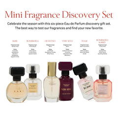 Victoria's Secret Bombshell Magic mini EDP bottle with a blackberry-rose-inspired twist