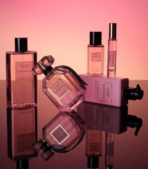 Victoria's Secret Bombshell packaging and cap, glossy and portable