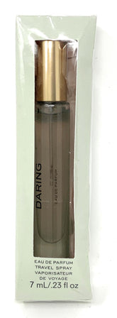 Victoria's Secret Daring bottle close-up reveals amber woody vibe for daily wear