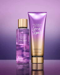 Love Spell 3-Pack packaging close-up for convenient travel-friendly fragrance.