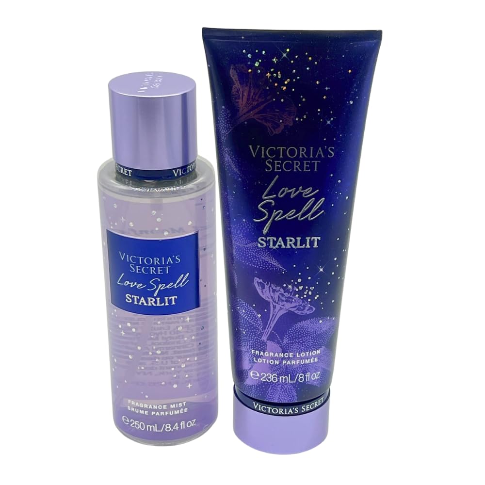 Victoria's Secret Love Spell Starlit fragrance mist bottle for long-lasting aroma