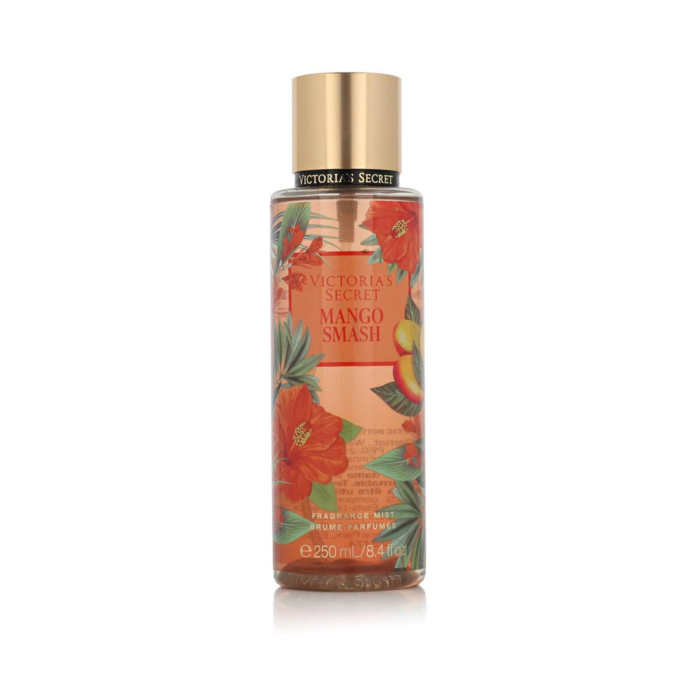 Victoria's Secret Mango Smash fragrance mist bottle for a refreshing daily scent.