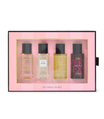 Victoria's Secret mini mist gift set with four bottles, ready for gifting or travel